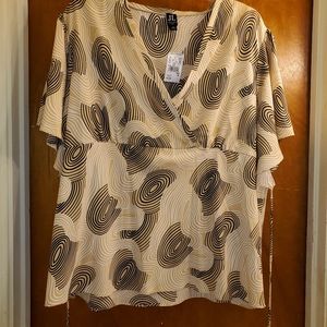 Camel Tricolor Tunic